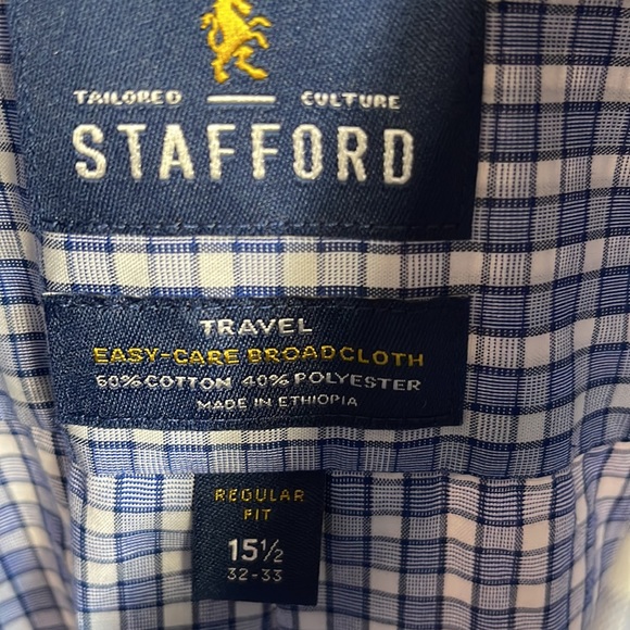 Stafford Long Sleeve Dress Shirt - Picture 2 of 3